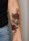 Çiçek Geçici Dövme Tattoo