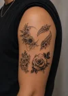 Çiçek Geçici Dövme Tattoo