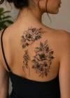 Çiçek Geçici Dövme Tattoo