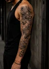 Çiçek Kol Geçici Dövme Tattoo