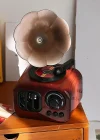 Dekoratif Gramafon Müzik Kutusu
