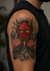 Devil Geçici Dövme Tattoo