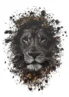 Geçici Aslan Figürlü Dövme Tattoo