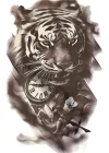 Geçici Aslan Figürlü Dövme Tattoo
