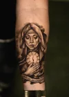 Geçici Kadın Figürlü Dövme Tattoo
