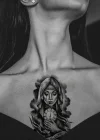 Geçici Kadın Figürlü Dövme Tattoo