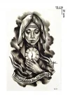 Geçici Kadın Figürlü Dövme Tattoo