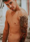 Geçici Kaplan Kol Dövme Tattoo