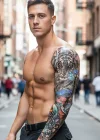 Geçici Kaplan Kol Dövme Tattoo