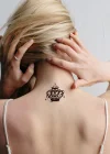 Geçici Kral Tacı Dövme Tattoo