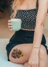 Geçici Kurt Dövme Tattoo