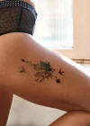 Geçici Kuş Figürlü Dövme Tattoo