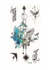Geçici Kuş Figürlü Dövme Tattoo