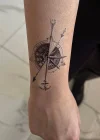 Pusula Mini Geçici Dövme Tattoo