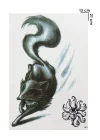 Geçici Tilki Dövme Tattoo