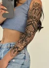 Geometrik Kol Geçici Dövme Tattoo