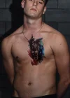 Gerçekçi Geçici Aslan Dövme Tattoo