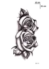 Gül Dövme Geçici Tattoo