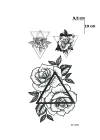 Gül Dövme Geçici Tattoo