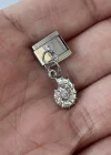 Gümüş Renk Deniz Kabuğu Figürlü Çelik Nomination Charm (Tek)