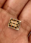 Gümüş Renk Good Luck Yazılı Çelik Nomination Charm (Tek)