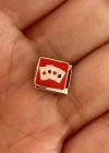 Gümüş Renk İskambil Kartı Figürlü Çelik Nomination Charm (Tek)