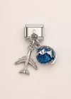 Gümüş Renk Karışık Figürlü Çelik Nomination Charm (Tek)