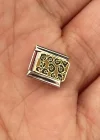 Gümüş Renk Leopar Desenli Çelik Nomination Charm (Tek)