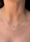 Gümüş Renk Yıldız Figürlü Çelik Kolye