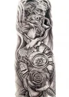 Güvercin Dövme Geçici Tattoo
