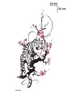 Kaplan Dövme Geçici Tattoo