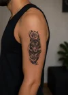 Kaplan Dövme Geçici Tattoo