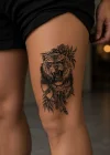 Kaplan Geçici Dövme Tattoo