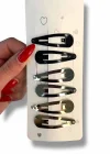 Karışık Renk 6lı Yan Toka Set