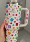 Karışık Renk Yapışkanlı Taş Sticker