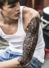 Kılıç Kol Dövme Geçici Tattoo