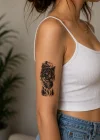Kurt Dövme Geçici Tattoo