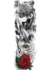 Kurt Kol Dövme Geçici Tattoo
