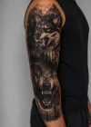 Kurt Kol Geçici Dövme Tattoo