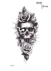 Kurukafa Geçici Dövme Tattoo