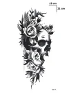 Kurukafa Geçici Dövme Tattoo