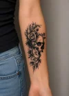 Kurukafa Geçici Dövme Tattoo
