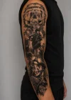 Kurukafa Geçici Dövme Tattoo