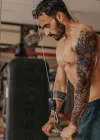Kurukafa Kol Geçici Dövme Tattoo