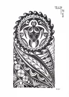 Maori Geçici Dövme Tattoo