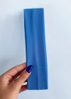 Mavi Renk Orta Boy Saç Bandı