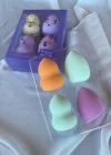 Mor Renk 4´lü Makyaj Süngeri