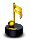 Nota Figürlü Hareketli Müzik Kutusu
