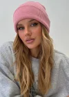 Pembe Renk Bere/ Şapka
