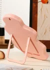Pembe Renk Işıklı Masa Aynası